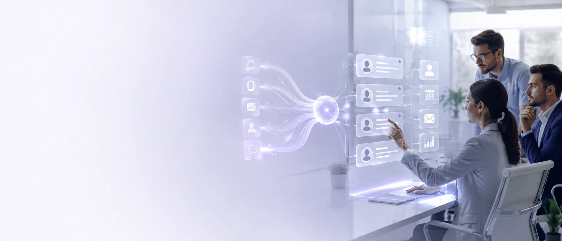 AI lead generation automation workflow for capture, qualification, routing and CRM follow-up