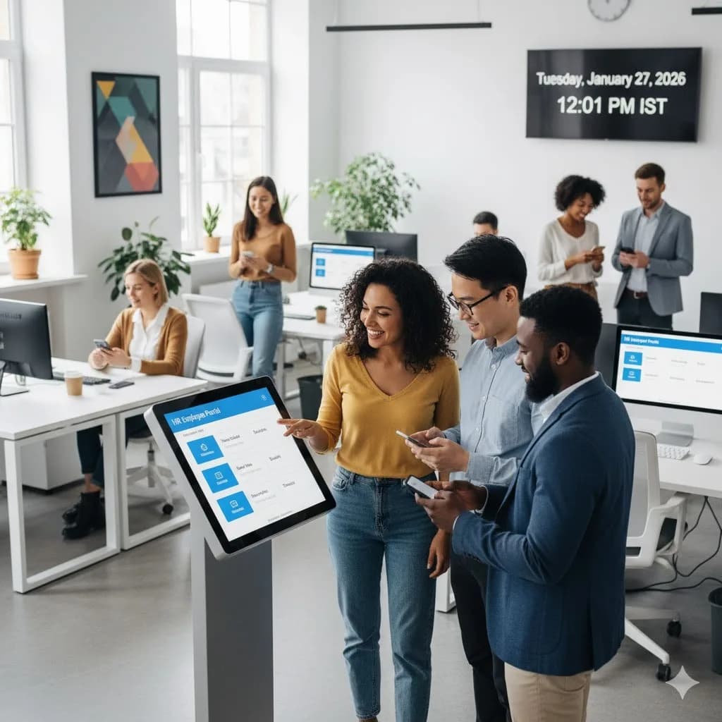 Employee Self-Service AI Bot Hero